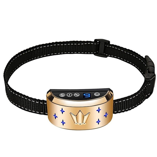Collier anti-aboiement pour chien - Anti-aboiement électronique/électrique Sécurité plastique électronique Aide au comportement de l'animal de compagnie