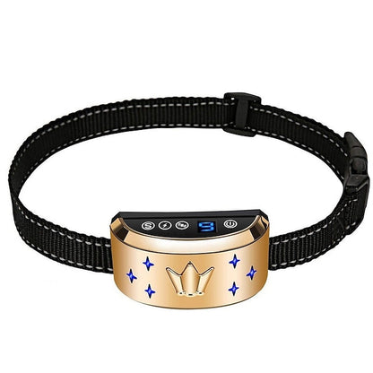 Collier anti-aboiement pour chien - Anti-aboiement électronique/électrique Sécurité plastique électronique Aide au comportement de l'animal de compagnie