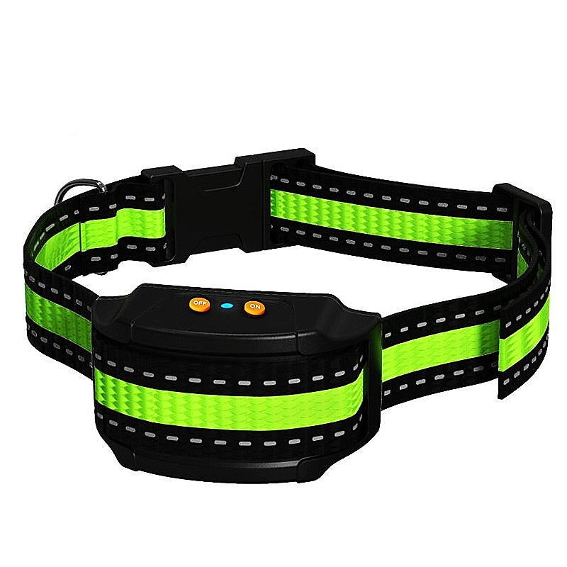 Collier anti aboiement pour chien Stop aboiement Collier anti aboiement rechargeable Collier anti aboiement Beep Shock Dog Training Device avec 7 niveaux de sensibilité réglables