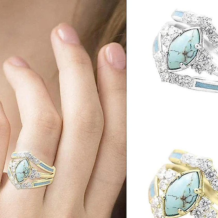 Damenmode täglich reine Farbe Ring