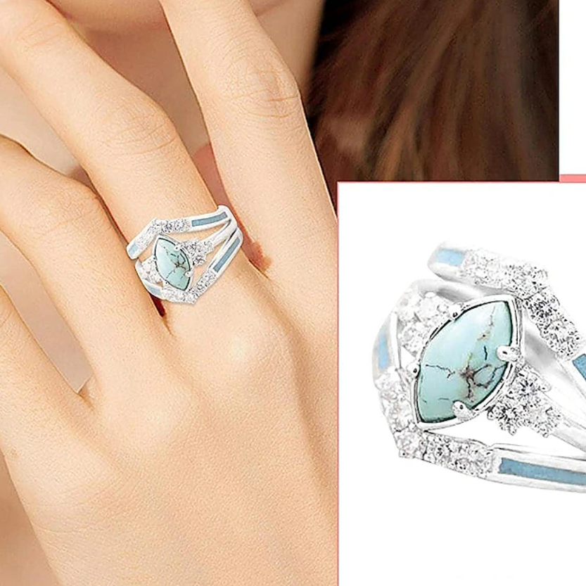 Damenmode täglich reine Farbe Ring