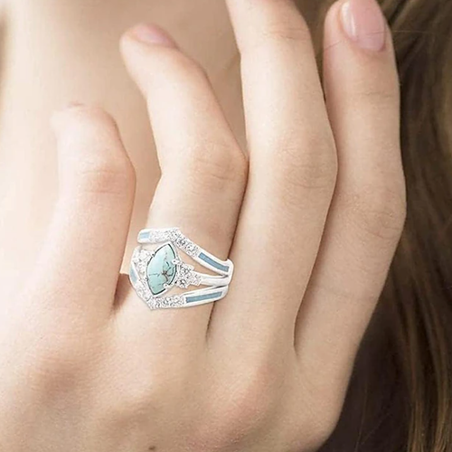Damenmode täglich reine Farbe Ring